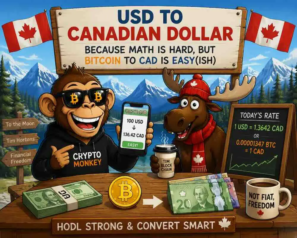 From Dollars to Loonies: The Bitcoin-to-CAD Rollercoaster