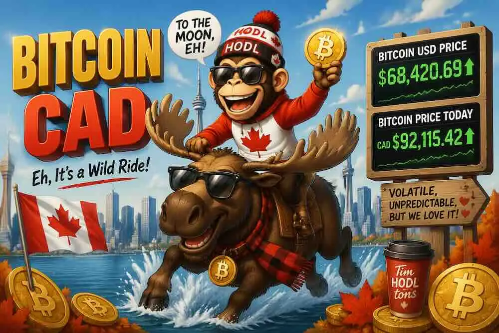 Bitcoin’s Wild Ride: From CAD to USD, It’s All About the Price Today!
