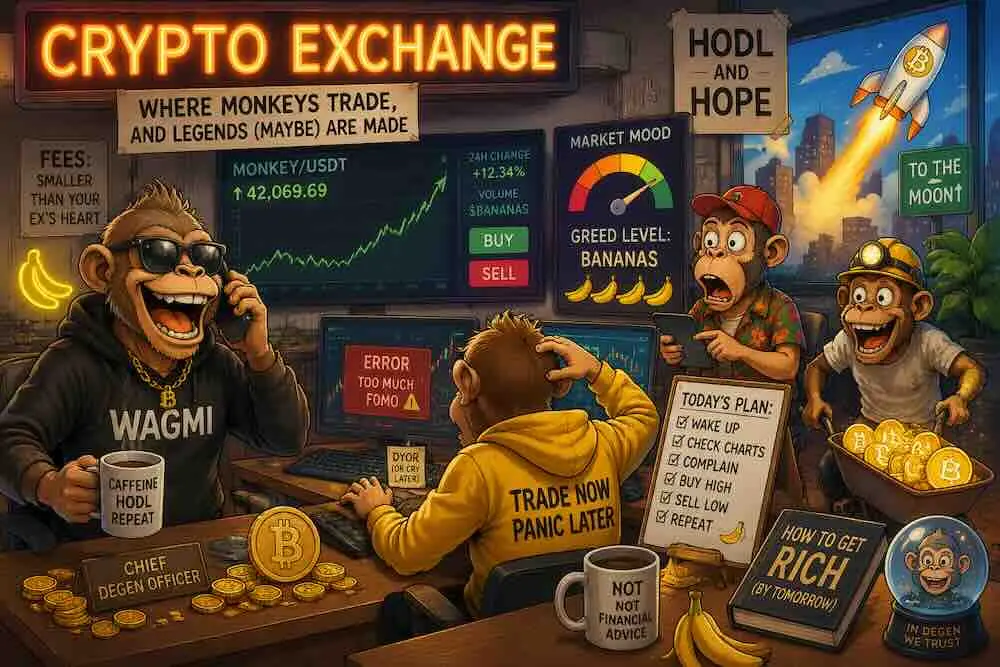 Crypto Exchanges: Where Coins Meet Chaos (and Maybe Your Future)