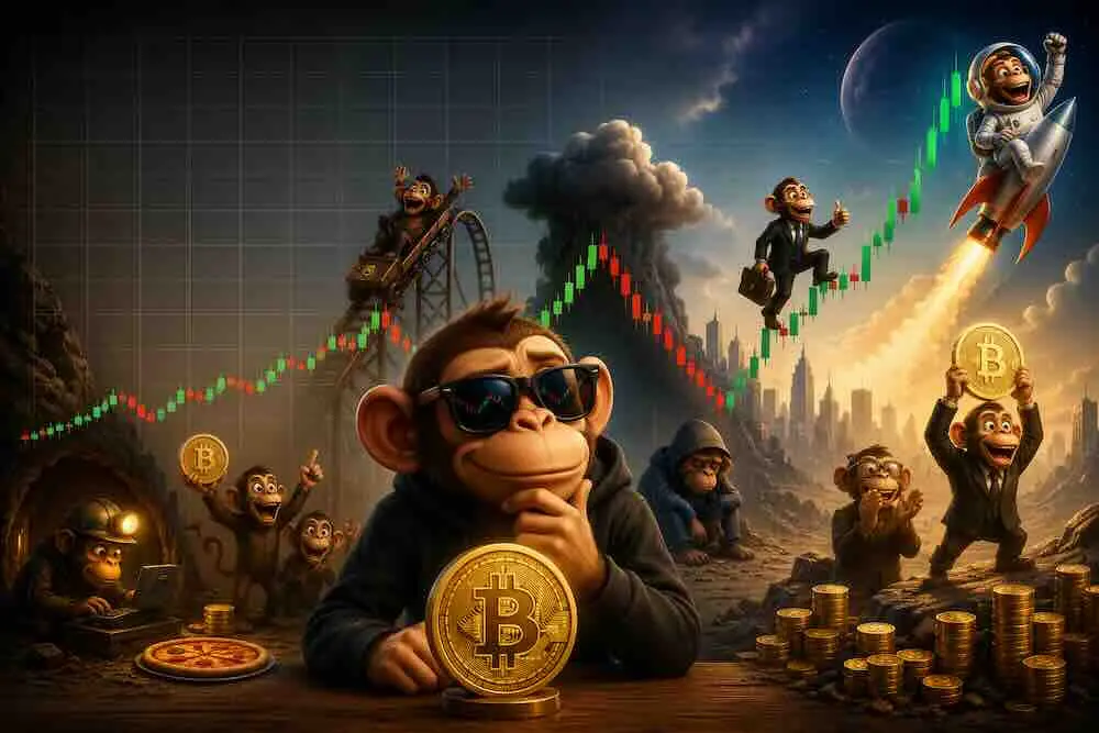 Bitcoin Price History: A Comedy in Candles