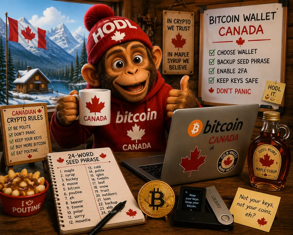 Bitcoin Wallet Canada: Maple Syrup Crypto Chaos